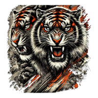 Tiger Gritty Baby Tee | Artistshot