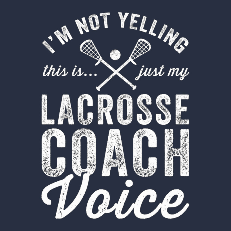 Im Not Yelling This Is Just My Lacrosse Coach Voic Retro Trucker Cap by ClarityDade | Artistshot