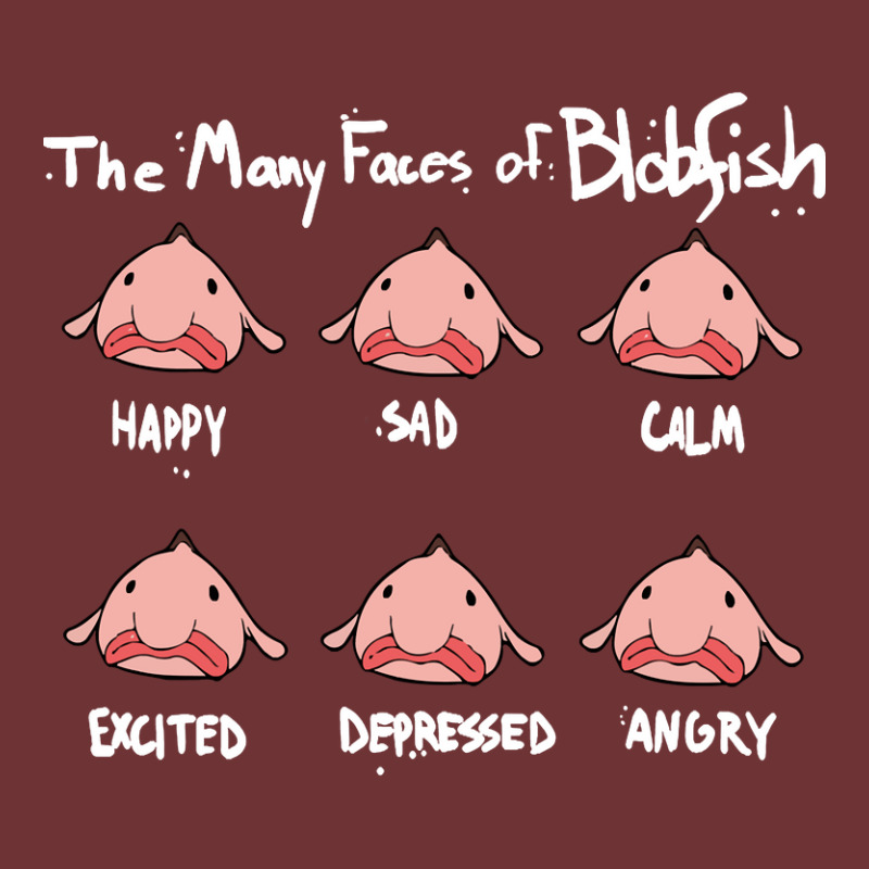 The Many Faces Of Blobfish Seamless Cap by Min08 | Artistshot