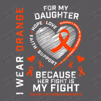 Ms Fight Daughter Multiple Sclerosis Awareness Seamless Cap | Artistshot