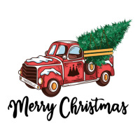 Merry Christmas - Chrismas Vintage Red Truck With A Tree Wagon 1 Yupoong Trucker Cap | Artistshot