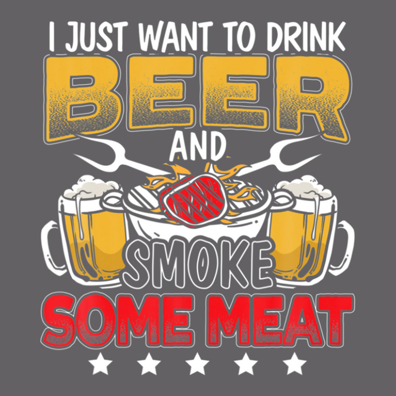 Drink Beer And Smoke Meat Barbecue Grill Master Grilling Yupoong Trucker Cap by xwiishdoohr | Artistshot