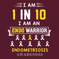 Endometriosis Awareness Shirt Yellow Ribbon March Awareness Month Pa Trucker Cap | Artistshot