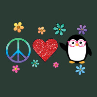 Penguin Peace Love Hippie Glasses Boho Bird Lovers Fashion Visor | Artistshot