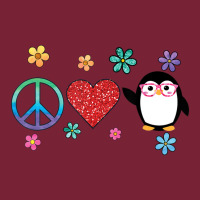 Penguin Peace Love Hippie Glasses Boho Bird Lovers Nike Dri-fit Cap | Artistshot