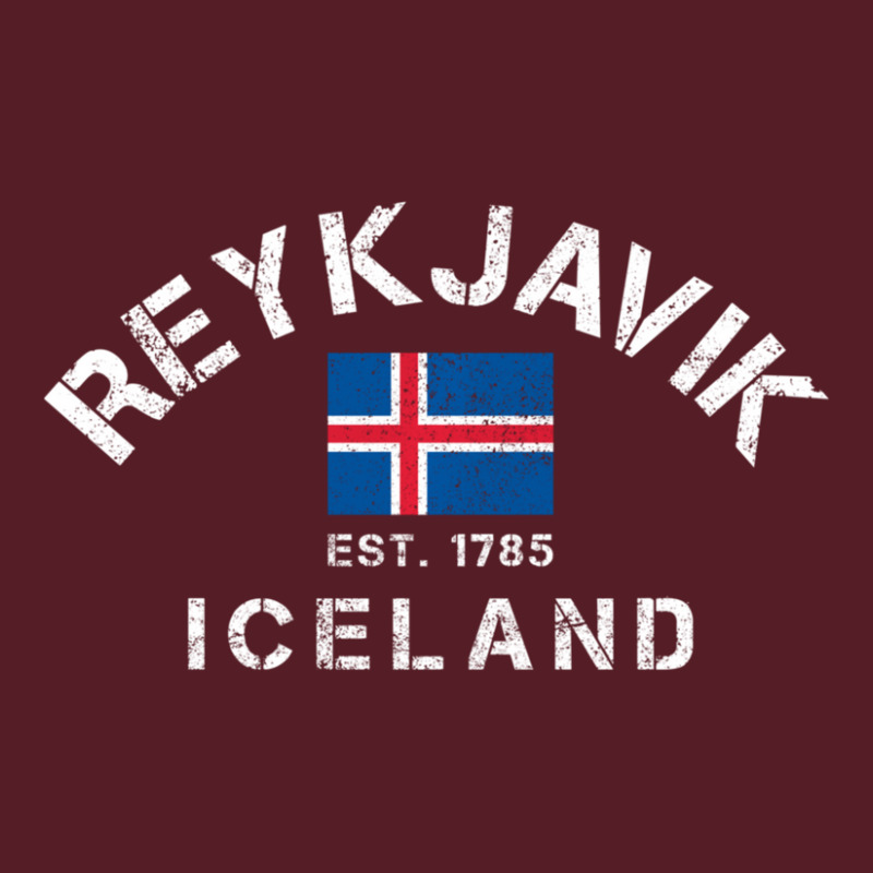 Trending Reykjavik Iceland Est. 1785 Flag Souvenir Gift Retro Trucker Cap by yumgaugeteuda | Artistshot