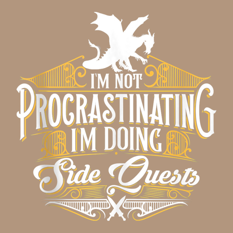 Not Procrastinating Side Quests Funny Rpg Gamer Dragons Tank Top Retro Trucker Cap by benoirme | Artistshot