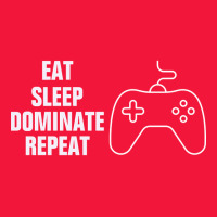 Eat Sleep Dominate Repeat Funny Design Seamless Cap | Artistshot