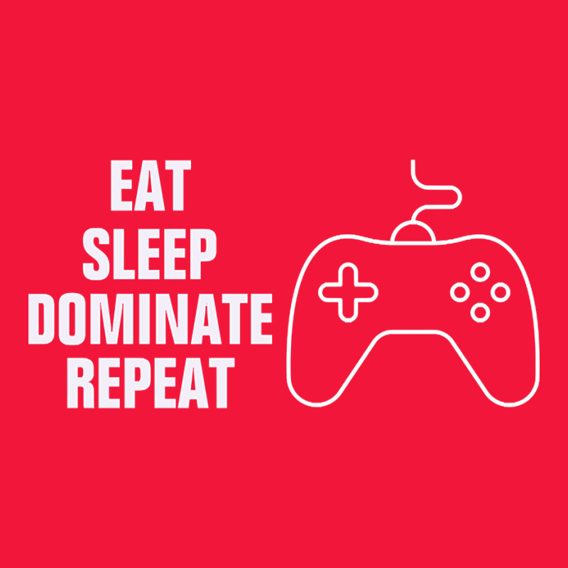 Eat Sleep Dominate Repeat Funny Design Seamless Cap by mckeebeckett3l9yxd | Artistshot