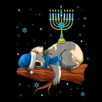 Sleeping Sloth Menorah Hanukkah Chanukah Animal Jewish Unisex Jogger | Artistshot