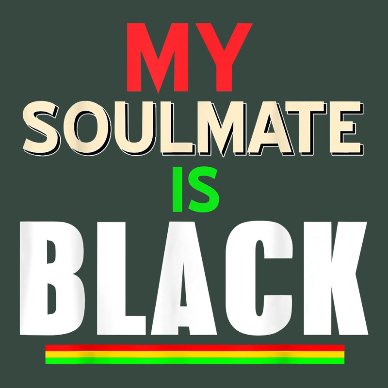 Cool Retro My Soulmate Is Black T Shirt Present T Shirt Seamless Cap by rennambka | Artistshot