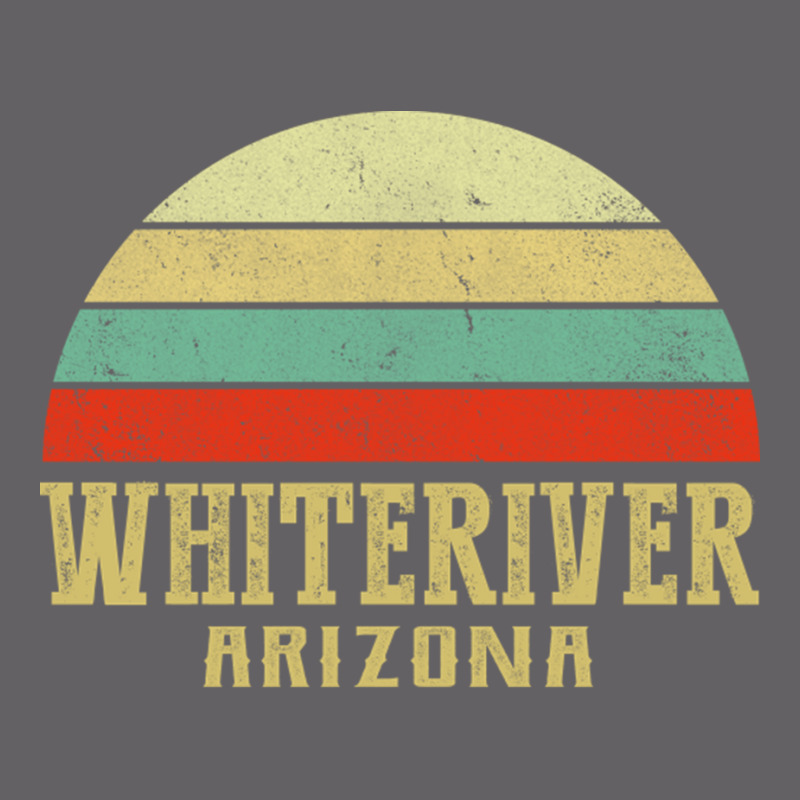 Whiteriver Arizona Vintage Retro Sunset Yupoong Trucker Cap by JeremyHurley | Artistshot