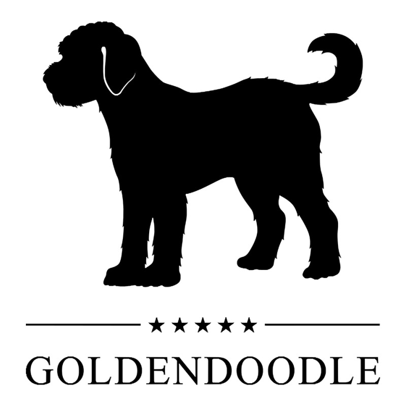 Goldendoodle Black Silhouette Yupoong Trucker Cap by poppyallen | Artistshot