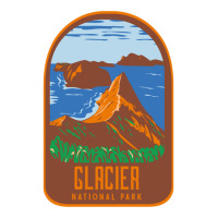 Glacier National Park Retro Foam Snapback Hat | Artistshot