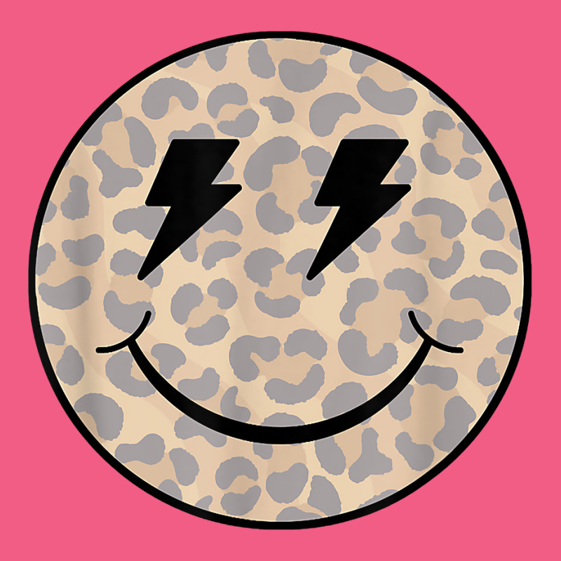 Trendy Leopard Smiley Face Lightning Bolt T Shirt Foam Snapback hat by cm-arts | Artistshot