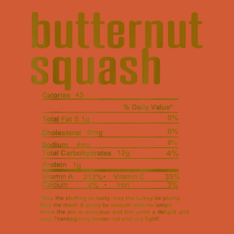 Thanksgiving Christmas Butternut Squash Nutritional Facts T Shirt Pa Trucker Cap by cm-arts | Artistshot