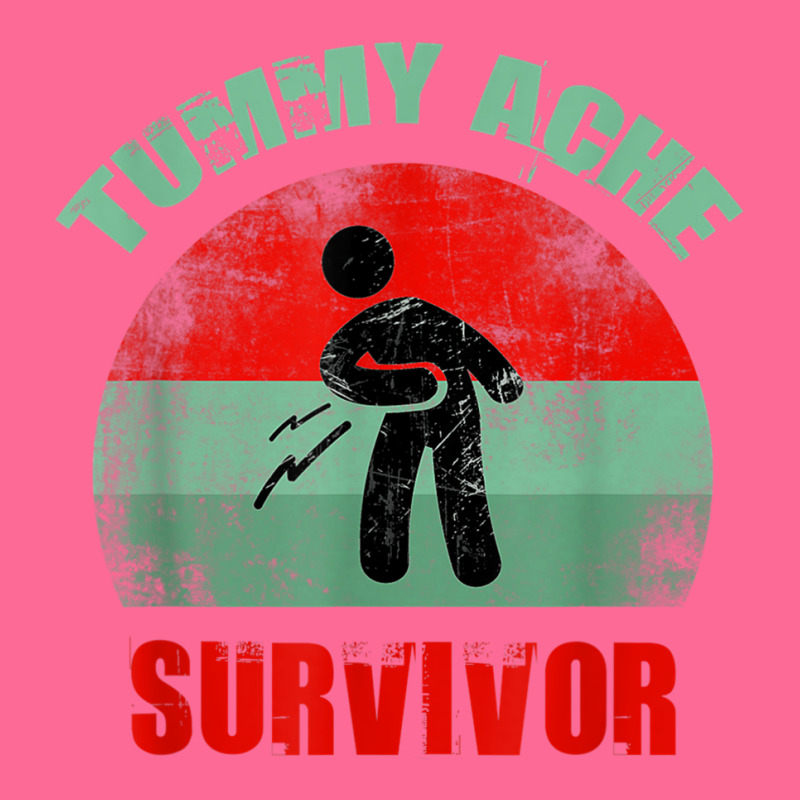 Vintage Funny Stomach Tummy Ache Survivor Sensitive Tummy T Shirt Fashion Visor by cm-arts | Artistshot