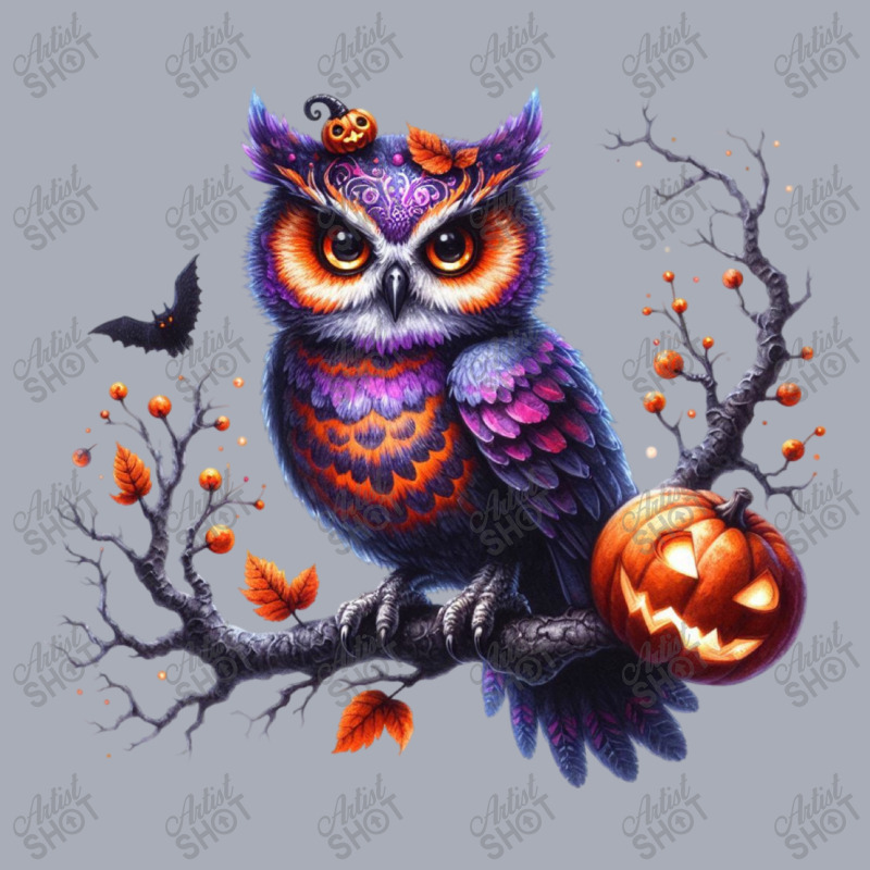 Halloween With Sweet Owls Pumpkin Tank Dress by risedesignid | Artistshot