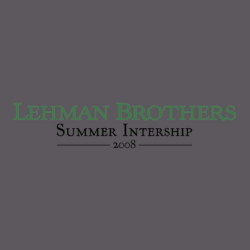 Lehman Brothers Summer Internship 2008 Seamless Cap by KristyReneSeaton | Artistshot