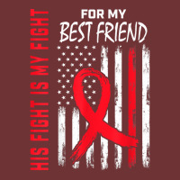 Go Red His Fight Best Friend Heart Disease Usa Flag Gifts T Shirt Seamless Cap | Artistshot