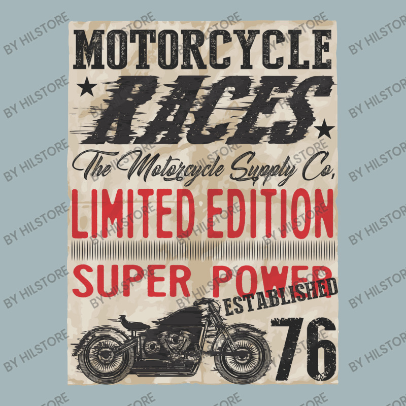 Motorcycle, Races, Limited Edition, Super Power Unisex Sherpa-Lined Denim Jacket by HILstore | Artistshot