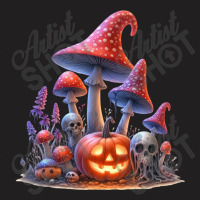 Mushroom Halloween Pumpkin T-shirt | Artistshot