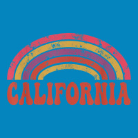 California Hippie Rainbow 60s 70s Groovy Love Peace Roller T Shirt Fashion Visor | Artistshot