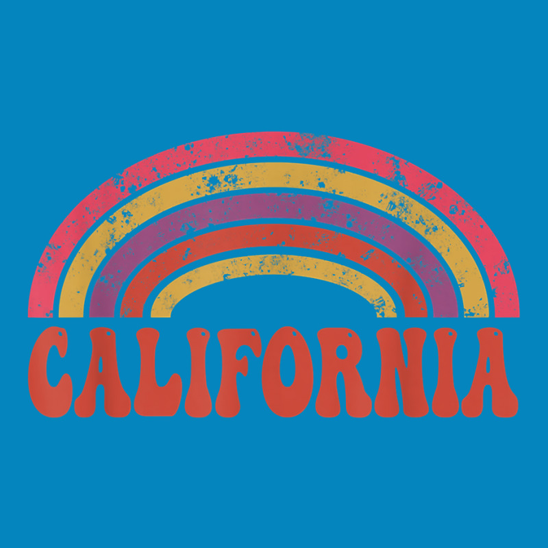 California Hippie Rainbow 60s 70s Groovy Love Peace Roller T Shirt Fashion Visor by cm-arts | Artistshot