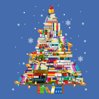 Christmas Library Tree Lights For Librarian And Book Lover Long Sleeve Fashion Visor | Artistshot