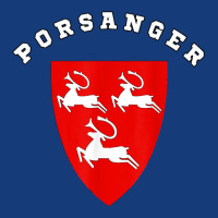 Porsanger Coat Of Arms Flag National Pride Gift Souvenir T Shirt Foam Snapback Hat | Artistshot