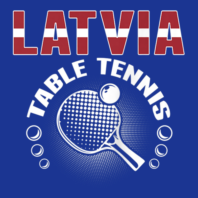 Latvia Table Tennis Fans Jersey Latvian Ping Pong Lovers Tank Top Pa Trucker Cap by cm-arts | Artistshot