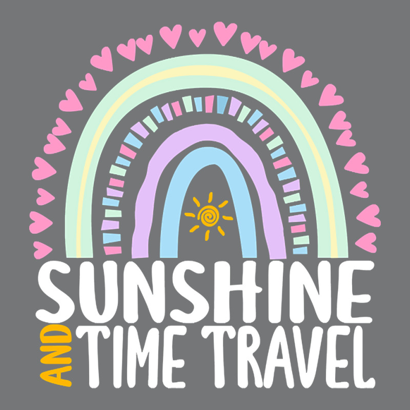 Sunshine And Time Travel Cute Rainbow Graphic For Womens Kids Girls Nike Dri-FIT Cap by behindcedar22 | Artistshot