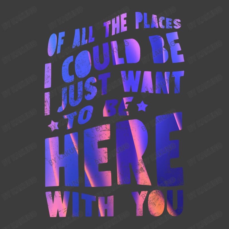 I Just Want To Be Here With You Men's Polo Shirt | Artistshot