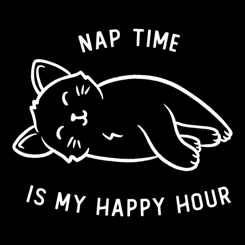 Nap Time Is My Happy Hour Funny Cute Gift Women's V-Neck T-Shirt by koalastudio | Artistshot