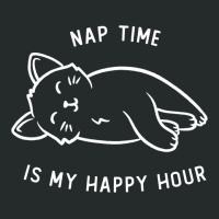 Nap Time Is My Happy Hour Funny Cute Gift Women's Triblend Scoop T-shirt | Artistshot