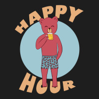 Happy Hour Classic T-shirt | Artistshot