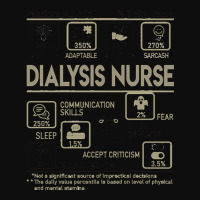 Dialysis Nurse T  Shirt Dialysis Nurse T Shirt   Multitasking Daily Va Crop Top | Artistshot