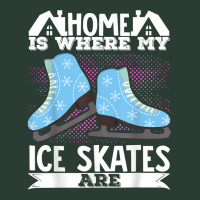 Figure Skater Home Is Where My Ice Skates Are Dancing T Shirt Fashion Visor | Artistshot