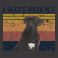 I Hate People Retro Vintage Cane Corso Ladies Curvy T-shirt | Artistshot