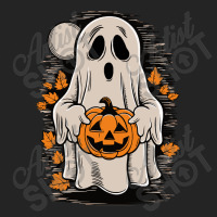 Ghost With Pumpkin, Halloween 3/4 Sleeve Shirt | Artistshot