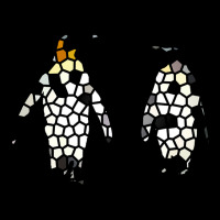 Penguin T  Shirt Cellular Penguin Mosaic In Digital T  Shirt Pocket T-shirt | Artistshot