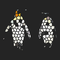 Penguin T  Shirt Cellular Penguin Mosaic In Digital T  Shirt 3/4 Sleeve Shirt | Artistshot