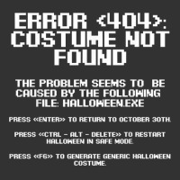 Halloween Error 404 Costume Not Found Apparel, Funny Geeky T Shirt Baby Bodysuit | Artistshot