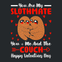 You Are My Slothmate Funny Valentine Soulmate Sloth Fanatic Premium Crewneck Sweatshirt | Artistshot