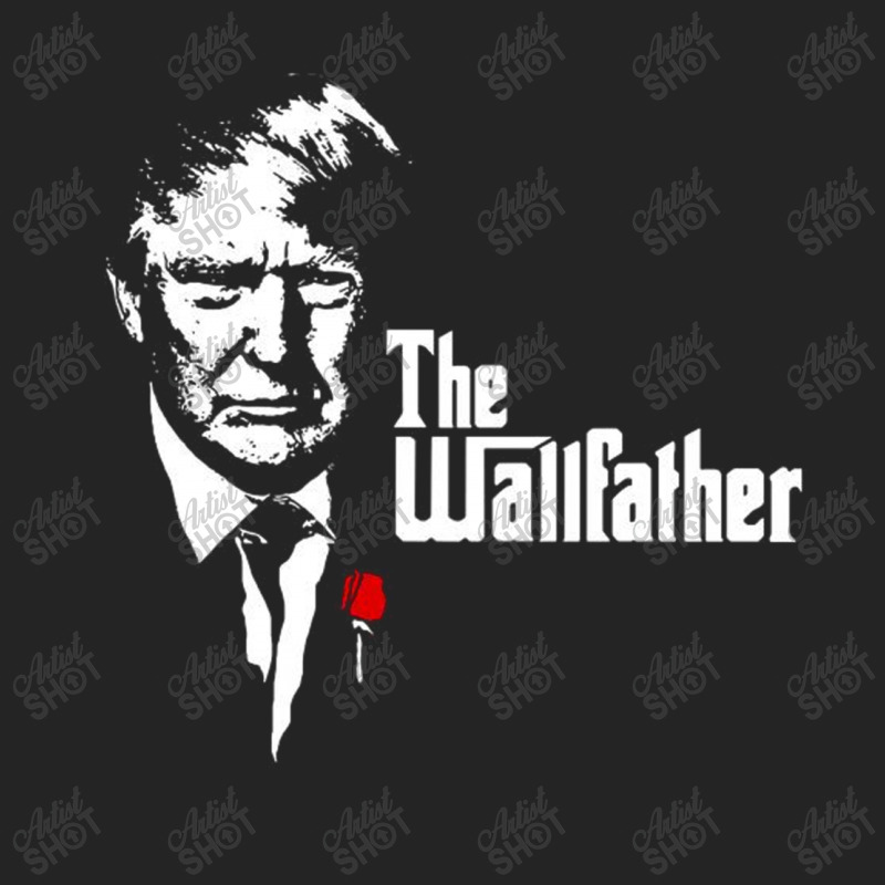 Donald Trump The Wallfather 3/4 Sleeve Shirt | Artistshot