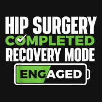 Hip Surgery Completed   Get Well Hip Replacement Recovery T Shirt Scorecard Crop Tee | Artistshot