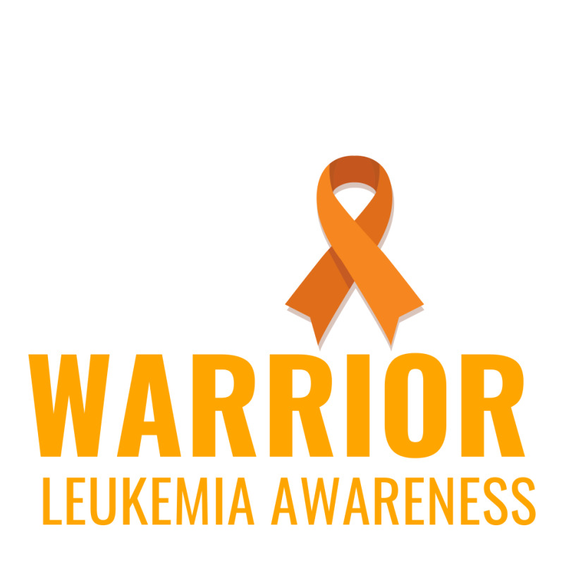 Grandpa Of A Warrior Leukemia Awareness White Sticker | Artistshot