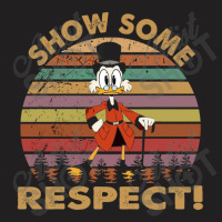 Vintage Some Respect Retro Duck Tales Art Gift For Fans T-shirt | Artistshot