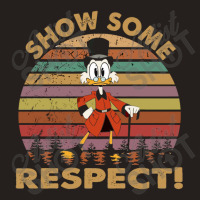 Vintage Some Respect Retro Duck Tales Art Gift For Fans Tank Top | Artistshot