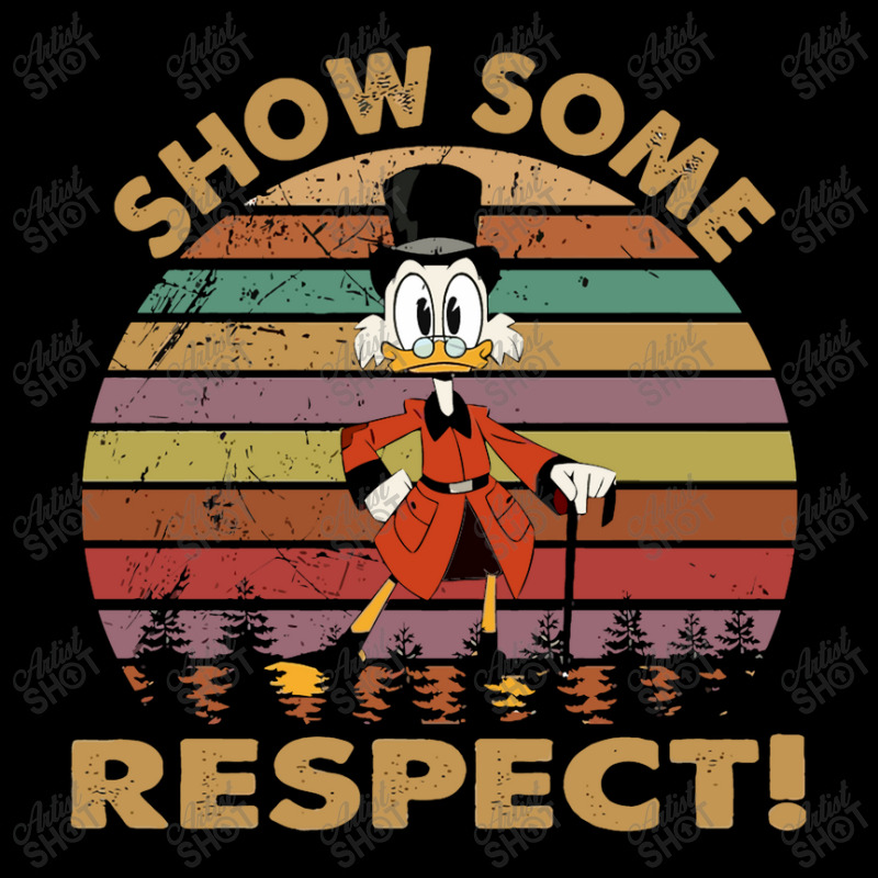 Vintage Some Respect Retro Duck Tales Art Gift For Fans Long Sleeve Shirts | Artistshot